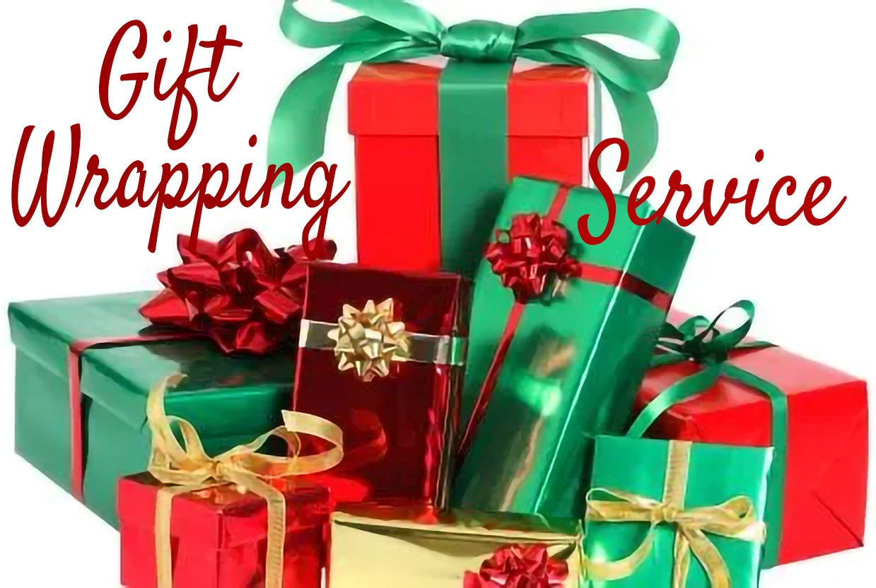 Gift Wrapping Service, Gift Wrapping Options, Card messages, Gift messages, Holiday gift wrap